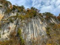 High cliffs in Geibikei Gorges