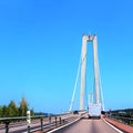 The High Coast Bridge over the river Ãâ¦ngermanÃÂ¤lven