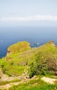 High coastline on the island of Brava