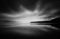 Headland Reflection, Bedruthan Steps, Cornwall, UK Royalty Free Stock Photo