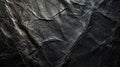High-Contrast Luxurious Black Leather Texture Royalty Free Stock Photo