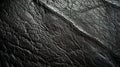 High-Contrast Luxurious Black Leather Texture Royalty Free Stock Photo