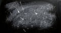 Dirty Chalkboard Dust and Scratch Overlay Texture Royalty Free Stock Photo