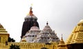 High contrast lord jagannath temple puri Royalty Free Stock Photo