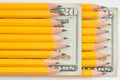 High cost of school supplies Royalty Free Stock Photo