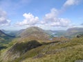 Looking to High Crag with Buttermere down on the right