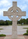 High Cross sculpture by Eliseo Garcia at Saint Philips Episcopal Church in Frisco, Texas. Royalty Free Stock Photo