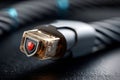 High-Definition Cable Connector with Shield Design for Enhanced Signal Protection and Performance Royalty Free Stock Photo