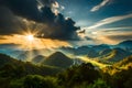 A high-definition glimpse of Maehongson, Thailand, showcases the enchanting layers of mountain forests set against a dynamic