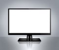High Definition LCD TV, plasma TV, LED TV or computer monitor Royalty Free Stock Photo