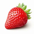 Hyperrealistic Vector Of A Sweet Strawberry - High Quality Image
