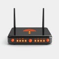 High Definition Router Wireless Technology Network Connectivity with Modern Design and Efficient Performance for Home Royalty Free Stock Photo
