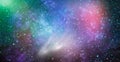 High definition star field background . Starry outer space background texture . Colorful Starry Night Sky Outer Space background Royalty Free Stock Photo