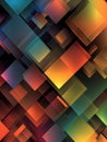high definition view of Abstract vector squares background Royalty Free Stock Photo