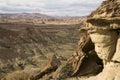 High desert badlands