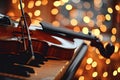 High Detail Visual of Musical Backgroundhigh Detail, 8K Royalty Free Stock Photo