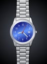 High-detailed photorealistic watch Royalty Free Stock Photo