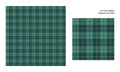 High detailed Scottish tartan