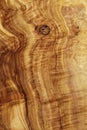 High detailed texture of olive wood board Royalty Free Stock Photo