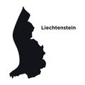 High detailed vector map - Liechtenstein