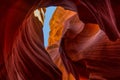 Upper Antelope Canyon Abstract 2, Upper Antelope Canyon, Arizona, USA Royalty Free Stock Photo