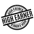 High Earner rubber stamp Royalty Free Stock Photo