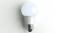 A high-efficiency CFL bulb with a compact design, isolated on a white background