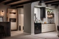 high-efficiency furnace with state-of-the-art controls and sleek design in ecofriendly home