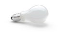 A high-efficiency LED light bulb with a long lifespan, isolated on a white background