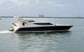 High-End Cabin Cruiser on the Florida Intra-Coastal Waterway