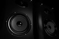 High-end stereo speakers Royalty Free Stock Photo