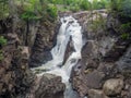 High Falls Gorge Royalty Free Stock Photo