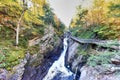 High Falls Gorge - Ausable River Royalty Free Stock Photo