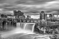 High falls in Rochester, New York Royalty Free Stock Photo