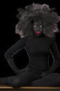 High Fashion Shot - Black Face