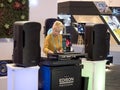 High fidelity audio equipment by Edison Professional at the Consumer Electronic Show CES 2020