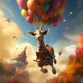 High-Flying Grace, The Giraffe\'s Airborne Adventure