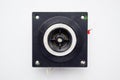 High-frequency speaker 6GDV-7-16 on white background. A component of a three-way speaker system