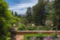 High Gardens at Generalife Gardens of Alhambra - Granada, Andalusia, Spain Royalty Free Stock Photo