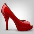 High heel shoe Royalty Free Stock Photo