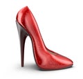 High heel shoes. 3D Icon Royalty Free Stock Photo