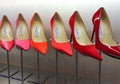 High heel women Jimmy Choo red shoes for women.