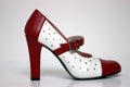 High heeled shoe