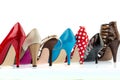 High-heeled shoes Royalty Free Stock Photo