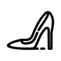 High heels icon or logo isolated sign symbol vector illustration Royalty Free Stock Photo