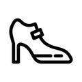 High heels icon or logo isolated sign symbol vector illustration Royalty Free Stock Photo