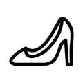 High heels icon or logo isolated sign symbol vector illustration Royalty Free Stock Photo