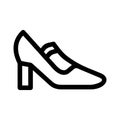 High heels icon or logo isolated sign symbol vector illustration Royalty Free Stock Photo