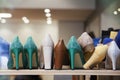 High Heels in the shoe store Royalty Free Stock Photo