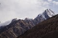 High Huge Mountains with snow on top of cones Pakistan